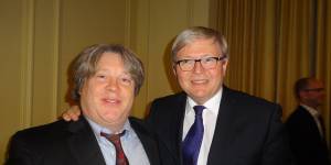 Walter Coffey met Kevin Rudd to discuss dangers of podiatric surgeons. 