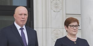 Foreign Minister Marise Payne says Defence Minister Peter Dutton have both weighed in on the increasing tensions in the Taiwan Strait.