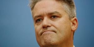 Finance Minister Senator Mathias Cormann.