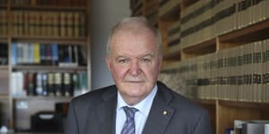 Former NSW chief justice Tom Bathurst,KC,who is heading an inquiry into Kathleen Folbigg’s convictions.