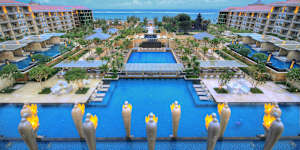 Bali's biggest resort,Mulia.
