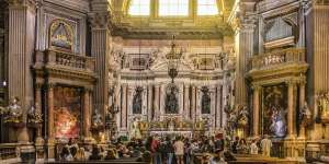 Chapel of the Treasure of San Gennaro in Naples.