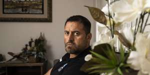 Soccer referee Khodr Yaghi,45,is recovering after three teeth were knocked out and his jaw was broken in three places.
