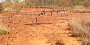 Seismic monitoring equipment at Warramunga monitoring station near Tennant Creek in Northern Territory.