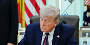 Donald Trump signed an executive order to impose 100 per cent tariffs on foreign pharmaceuticals.