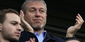 Russian oligarch and Chelsea-owner,Roman Abramovich.