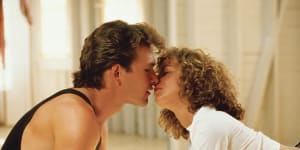 Nobody puts baby in a corner:Patrick Swayze and Jennifer Grey in Dirty Dancing.
