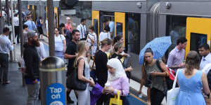 Fewer trains on the Bankstown Line will stop at St Peters during peak hours.