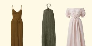 Viktoria&Woods’s California Dress,Timekeeper Dress,and Everlasting Dress in Walker Stripe.