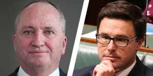 Nationals leader Barnaby Joyce and his deputy David Littleproud will hold further discussions on Sunday.