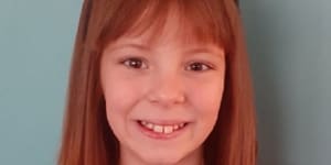 Charlise Mutten,aged nine,has been missing from a Mt Wilson property since Thursday.