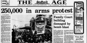 From the Archives,1984:250,000 Australians march for nuclear disarmament