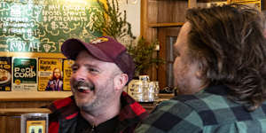 There’s a nostalgic feel to the interiors.