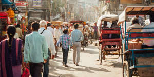 Visitors to Old Delhi can find the noise,heat and pungent smells confronting.