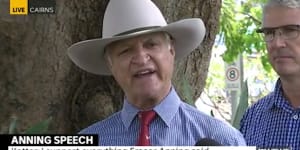 Fraser Anning's Final Solution speech'absolutely magnificent',says Bob Katter