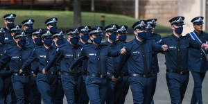 Graduation at the Police academy