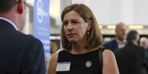 'It is a male and his name escapes me':Qld LNP leader's blunder