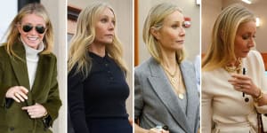 Gwyneth Paltrow attends court over a number of days in Utah. 