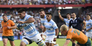 ‘Fell off a cliff’:Wallabies humiliated by Pumas in biggest ever defeat