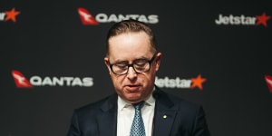 Qantas CEO Alan Joyce announced a bumper profit in August. The news from the airline has been getting progressively worse since.