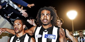 Heritier Lumumba with Leon Davis in 2011. It was Lumumba’s allegations of racism that prompted the Do Better report.