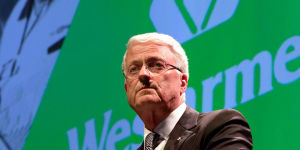 "Bemused":Wesfarmers chairman Michael Chaney.