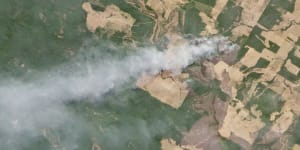 Amazon deforestation in Brazil triples,pointing to more fires to come