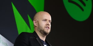 Pressure is building on Spotify chief executive Daniel Ek.
