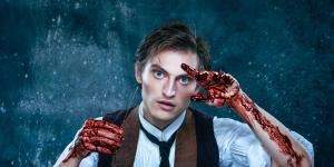 Darcy Brown plays Victor Frankenstein,the scientist who plays God.