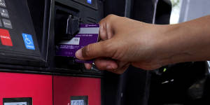 Petrol price rises hurt the US consumer - and voter.
