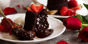 Foolproof fondant puddings with glossy ganache centres.