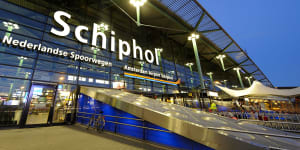 Servicing 108 airlines and 71.7 million passengers in 2019,Amsterdam Schiphol Airport is located four metres below sea level at the bottom of what was once a lake.