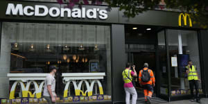 The last straw:Brexit woes force McDonald’s to downsize milkshake menu