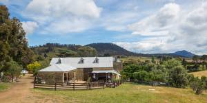 Pooley Wines has a historic property and two separate vineyards in the Coal River Valley in southern Tasmania. 