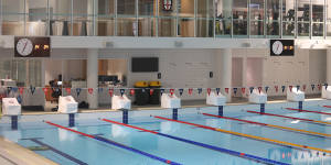 The swimming pool at Cranbrook School.