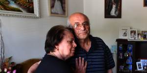 Souad and Gebran Kassis were told their home of 47 years at Westmead will be acquired for a metro train station.