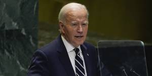 Biden’s farewell address to UN:‘Some things are more important than staying in power’