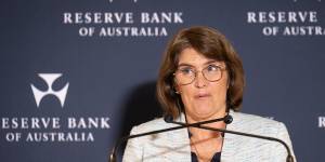 Reserve Bank governor Michele Bullock doesn’t look easily frightened to me.