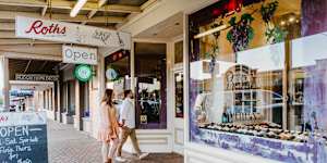 Roth's Wine Bar + Cellar in Mudgee. 