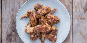 Go-to dish:Hot and sweet chicken wings.