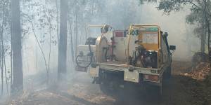 Firefighting crews are cutting back extensive bushfire fuel to try to prevent bushfires in the coming summer.