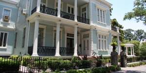 New Orleans and its Elms Mansion.