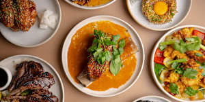Assorted flavour-packed dishes at Onice.