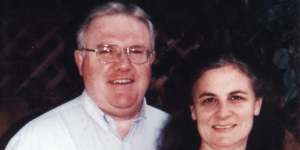 Bruce D. Hales,Sydney-based leader of the Exclusive Brethren,pictured with his wife Jennifer.