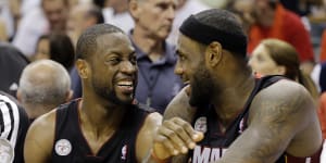 LeBron James,Dwyane Wade's kids to play ball together in high school