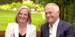 Malcolm and Lucy Turnbull investors behind US company providing police tech