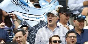 Sharks consider revoking Morrison’s No.1 ticketholder tag over robo-debt saga