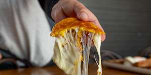 Cheese arepa.