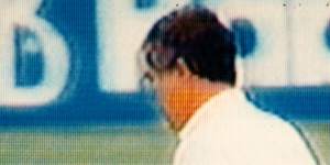 A bamboozled Mike Gatting trudges off after being dismissed by Warne’s ‘ball of the century’.