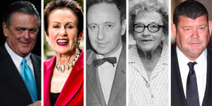 The 10 people who have shaped Sydney
